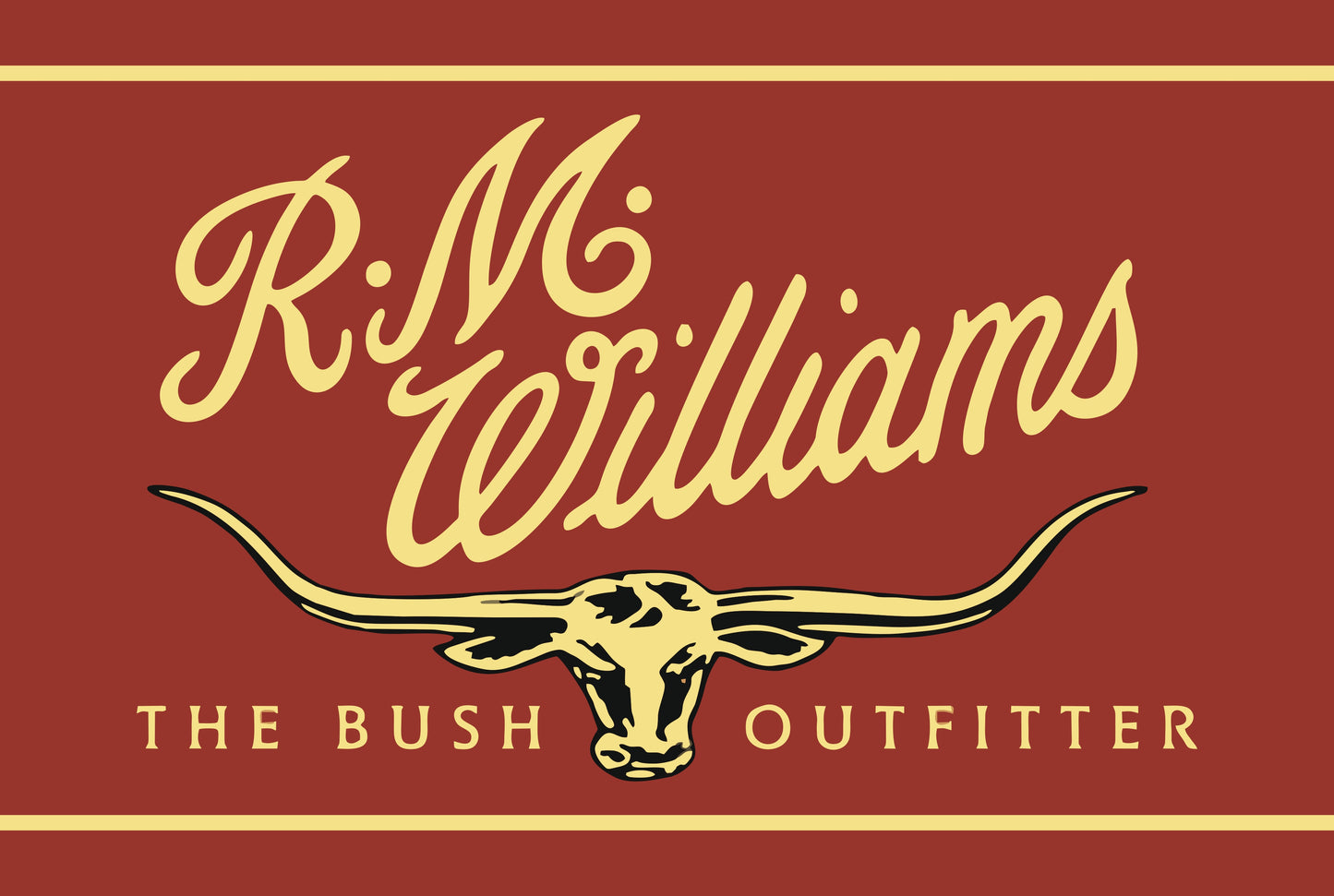 R.M. Williams Metal Sign