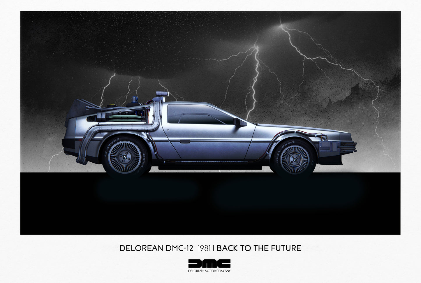 DELOREAN DMC-12 1981-BACK TO THE FUTURE