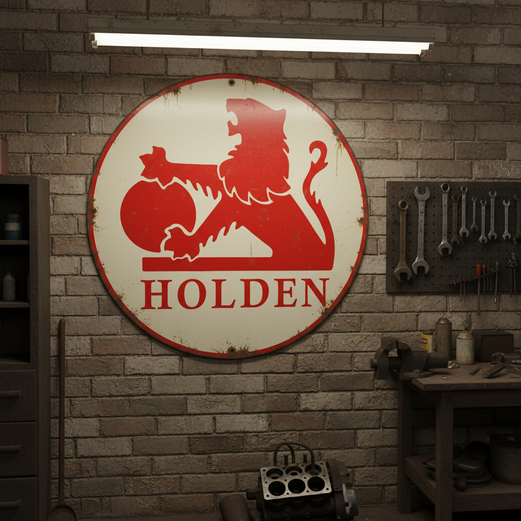 Holden Metal Sign