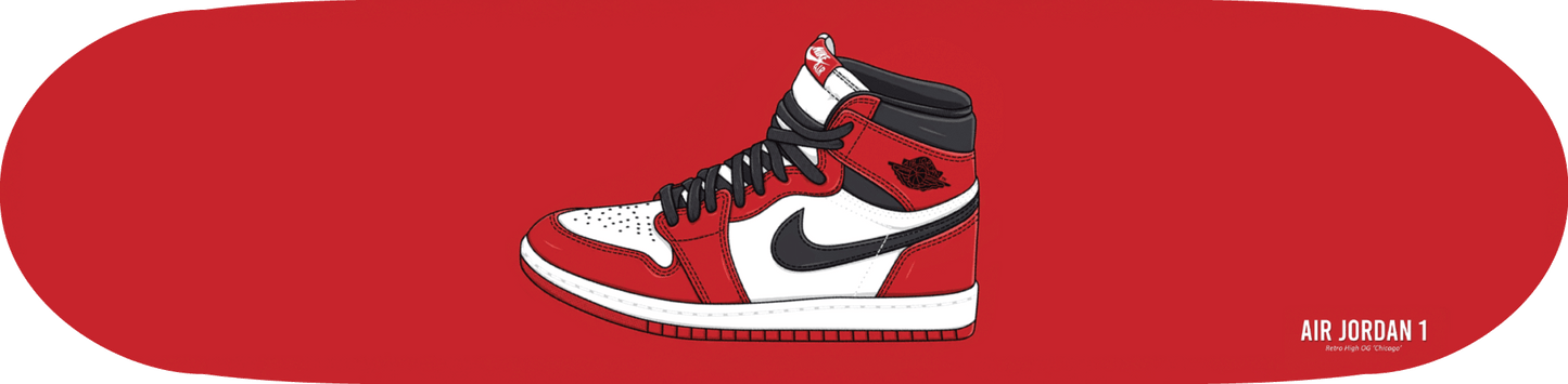 Nike Air Jordan Skateboard Wall Decor
