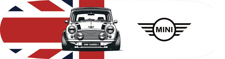 Mini Cooper Skateboard Wall Decor
