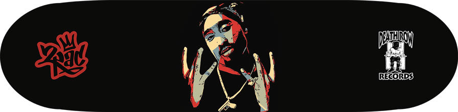 2PAC Skateboard Wall Decor