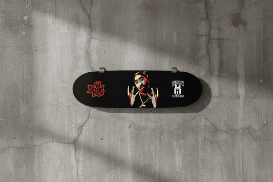 2PAC Skateboard Wall Decor