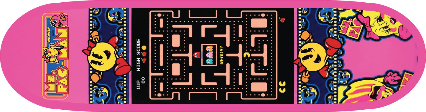 Ms Pac Man Skateboard Wall Decor