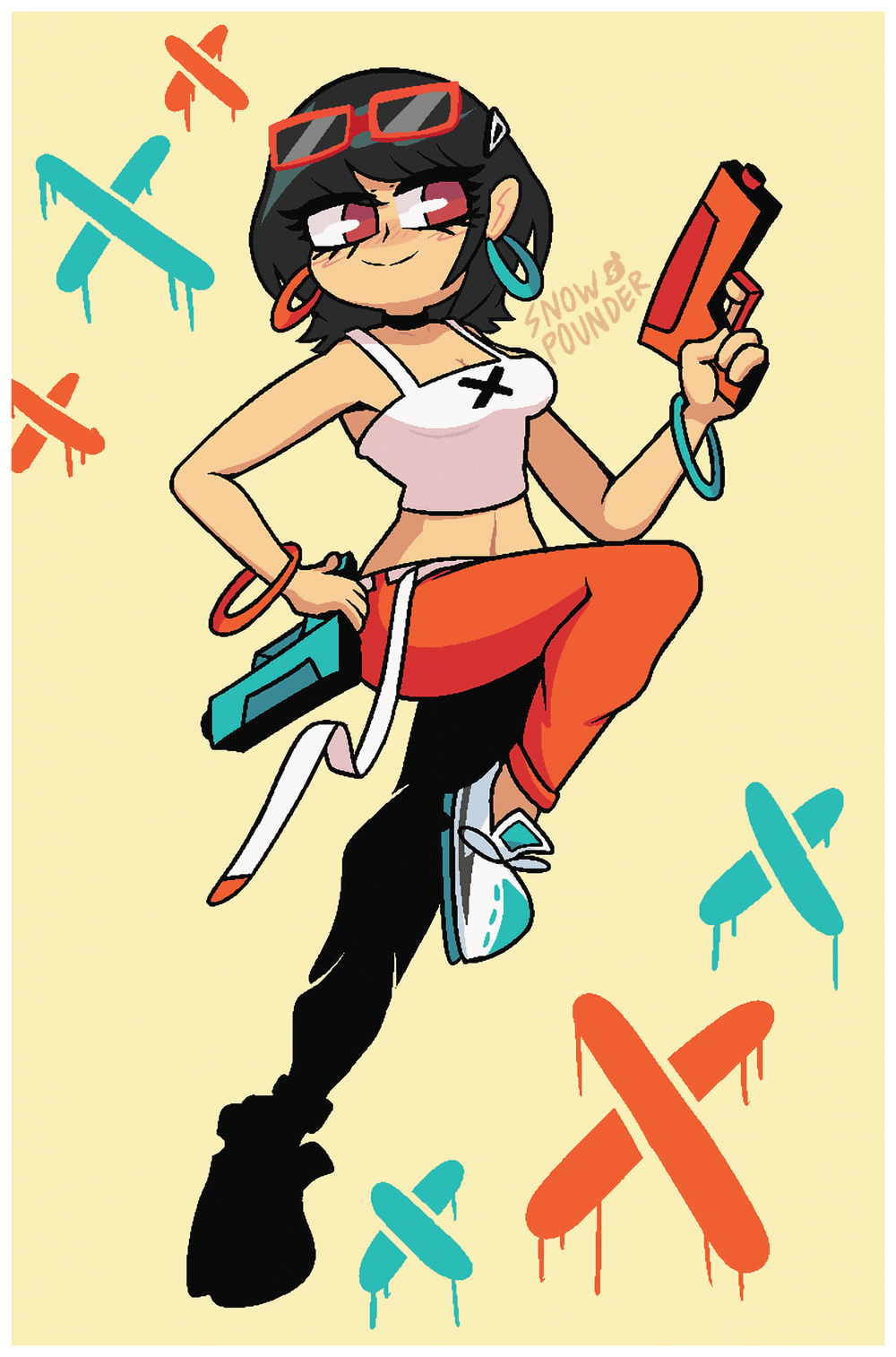 Fortnite Evie Art Illustration
