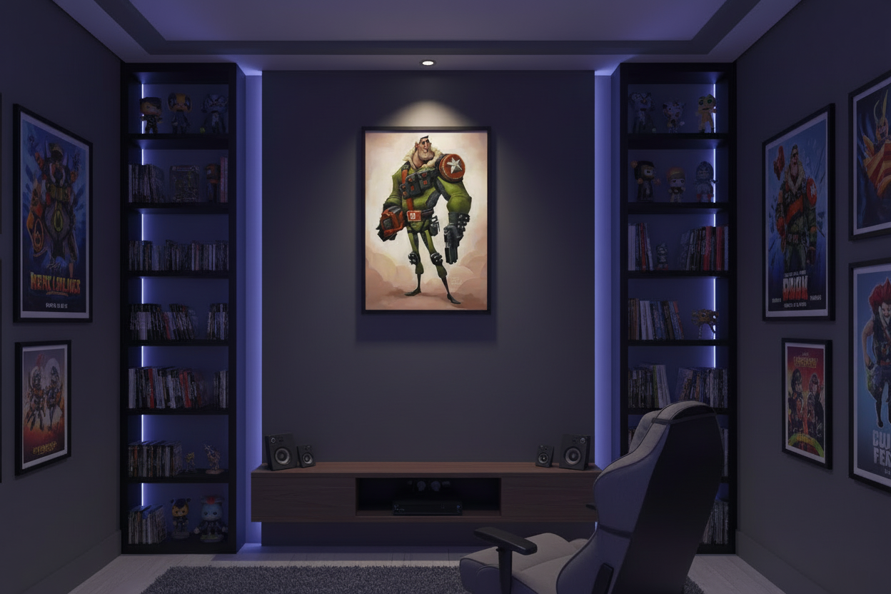 Fortnite Mech Pilot Art Illustration