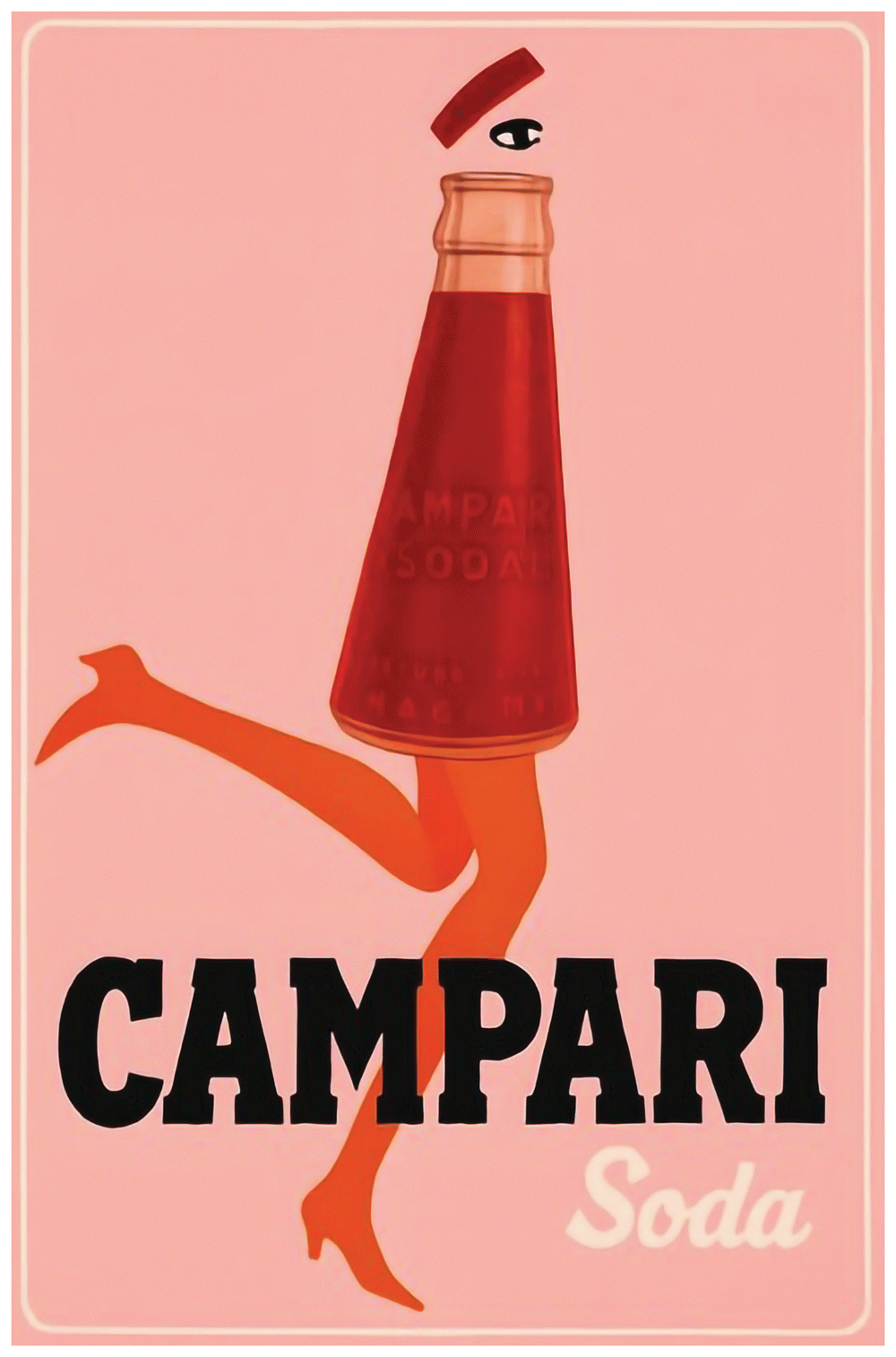 Campari Soda Art Deco Wall Print