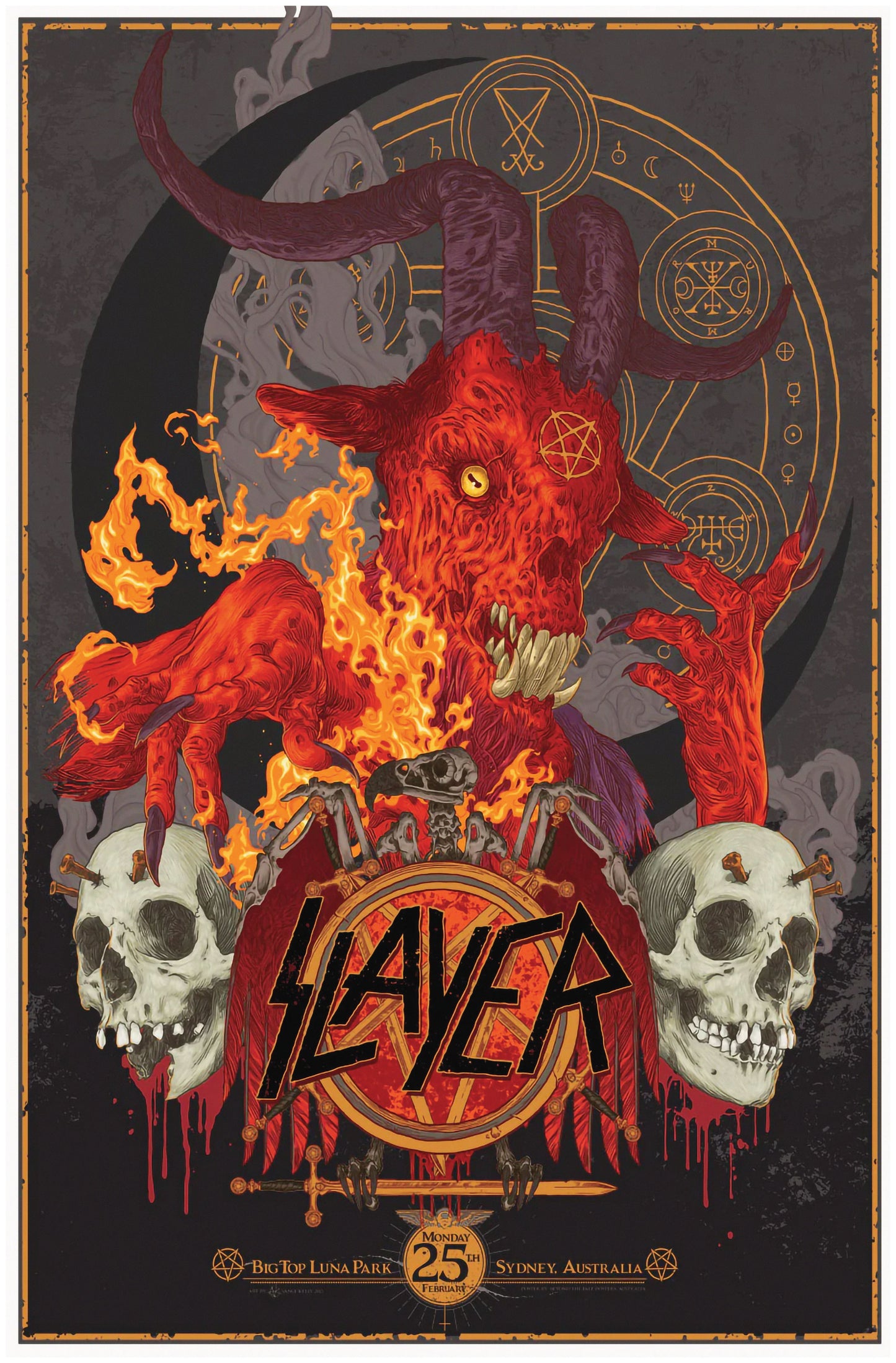 Slayer Art Wall Print