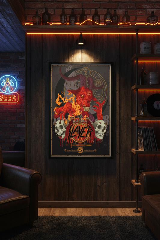 Slayer Art Wall Print