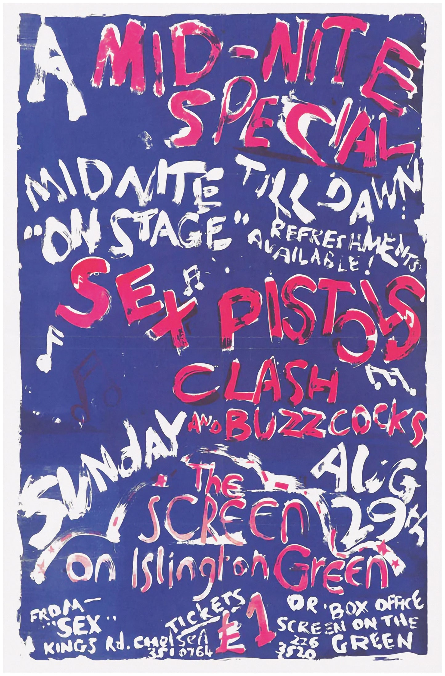 Sex Pistols Art Wall Print