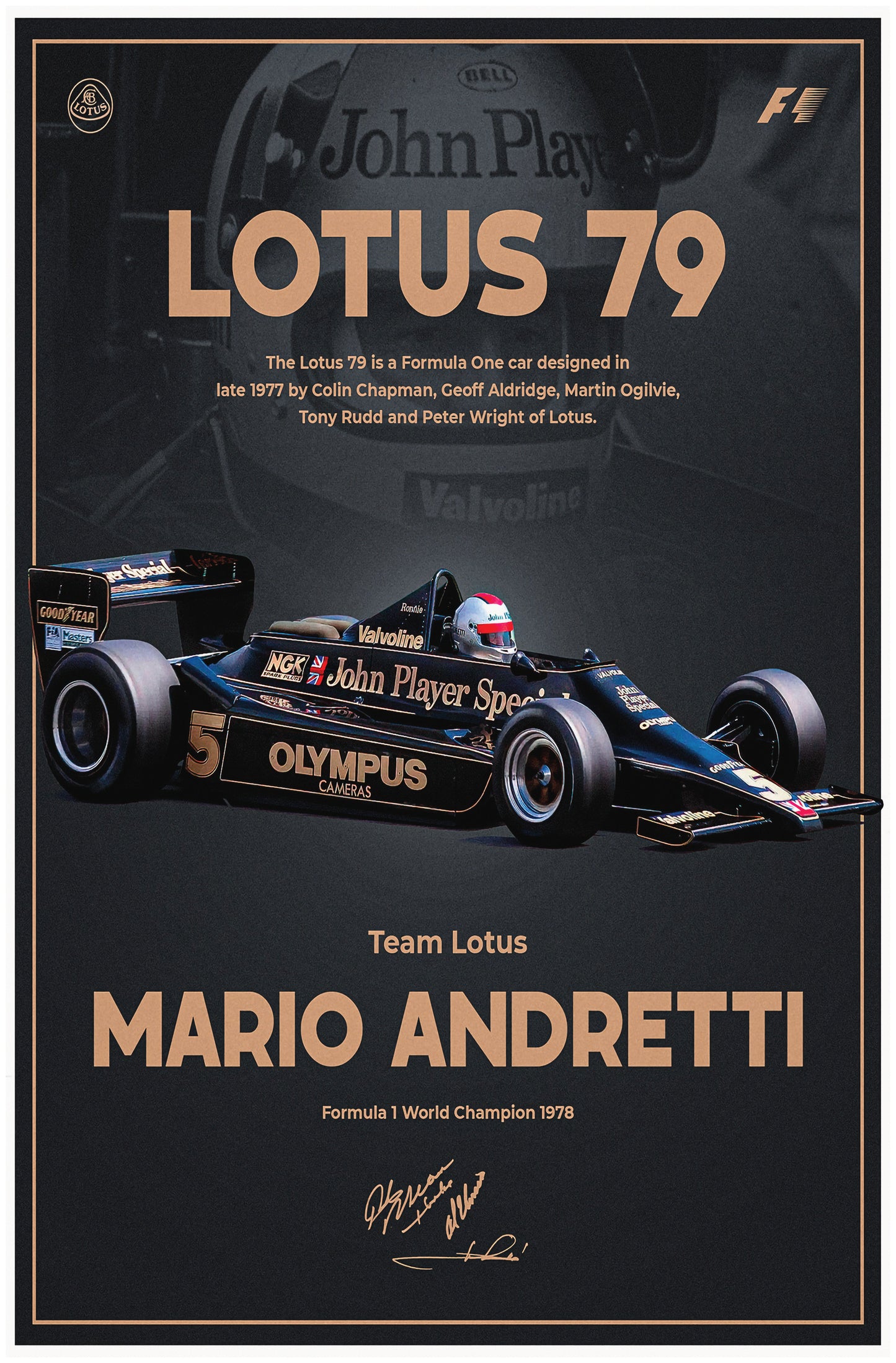 Mario Andretti Lotus 79 F1 Collection