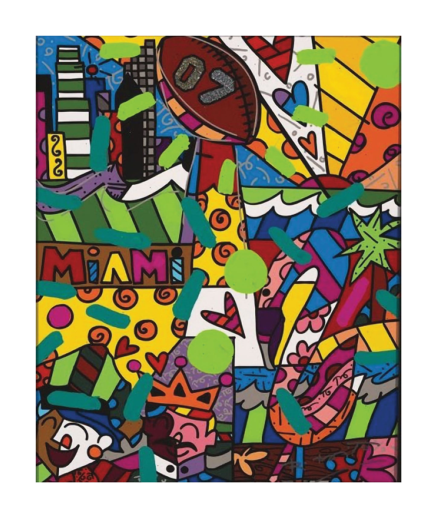 Miami Art Canvas Skin