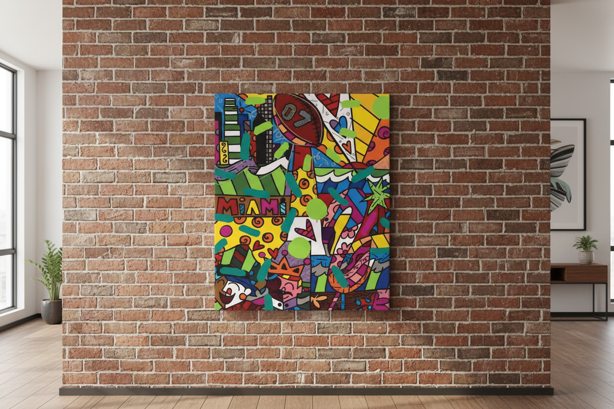 Miami Art Canvas Skin