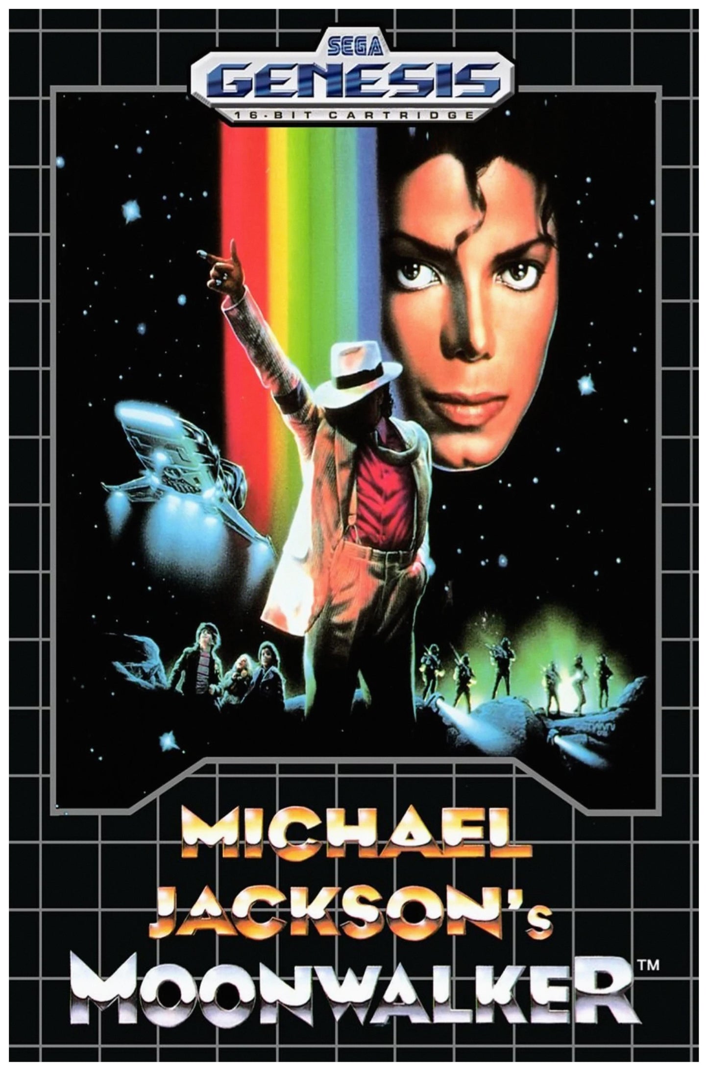 Moonwalker Man Cave Collection Wall Print