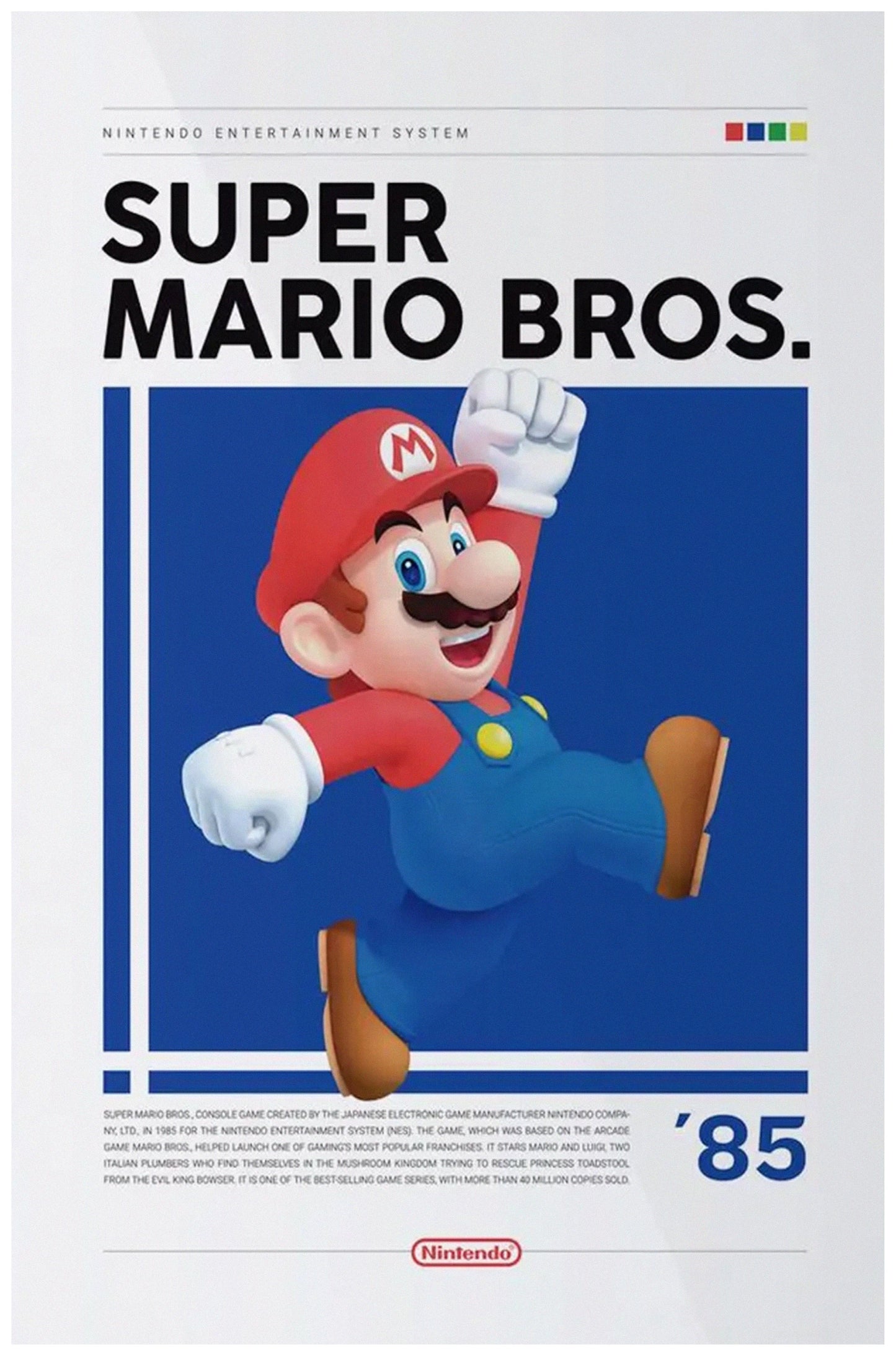 Super Mario Bros 85 Poster