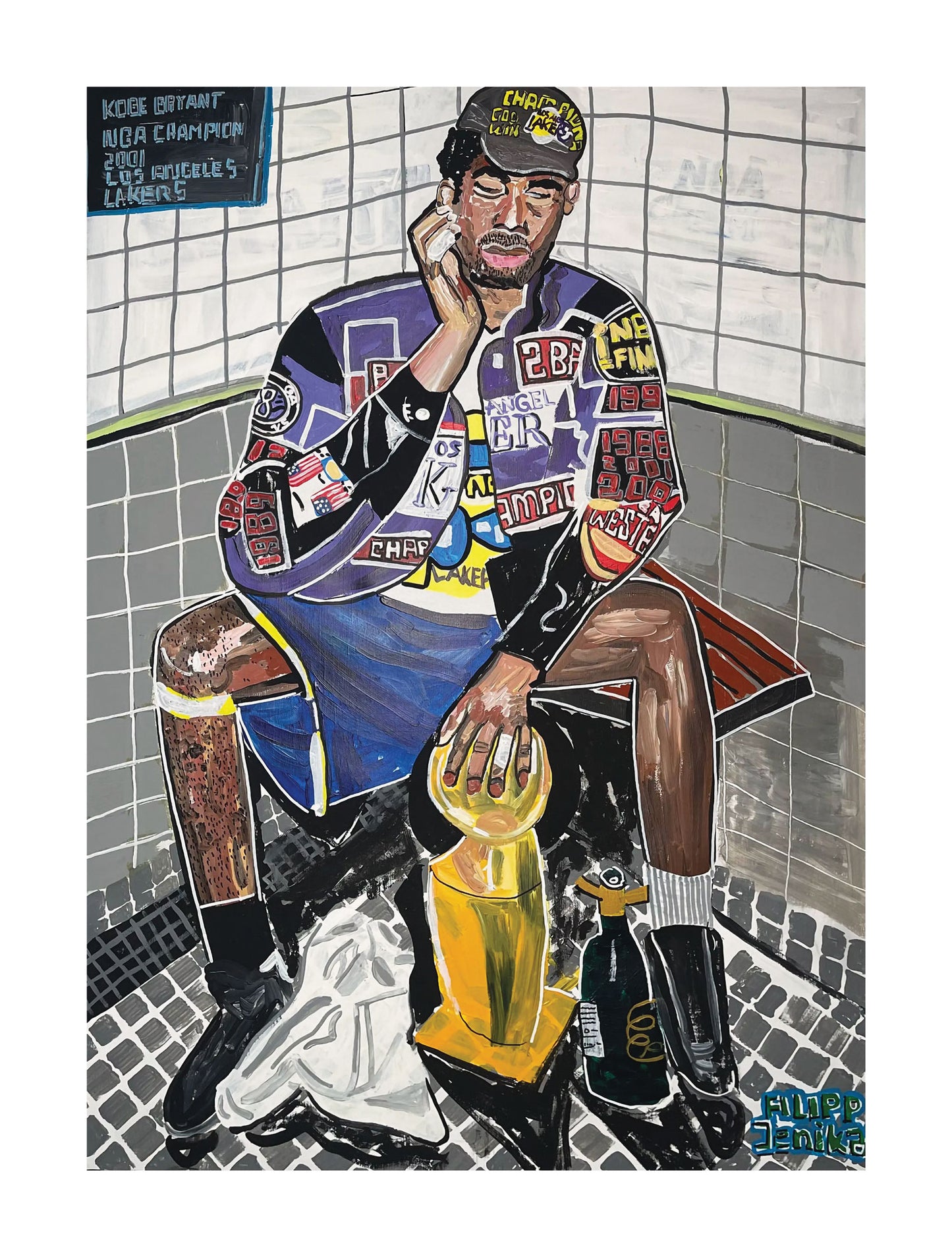 Kobe Bryant Art Canvas Skin