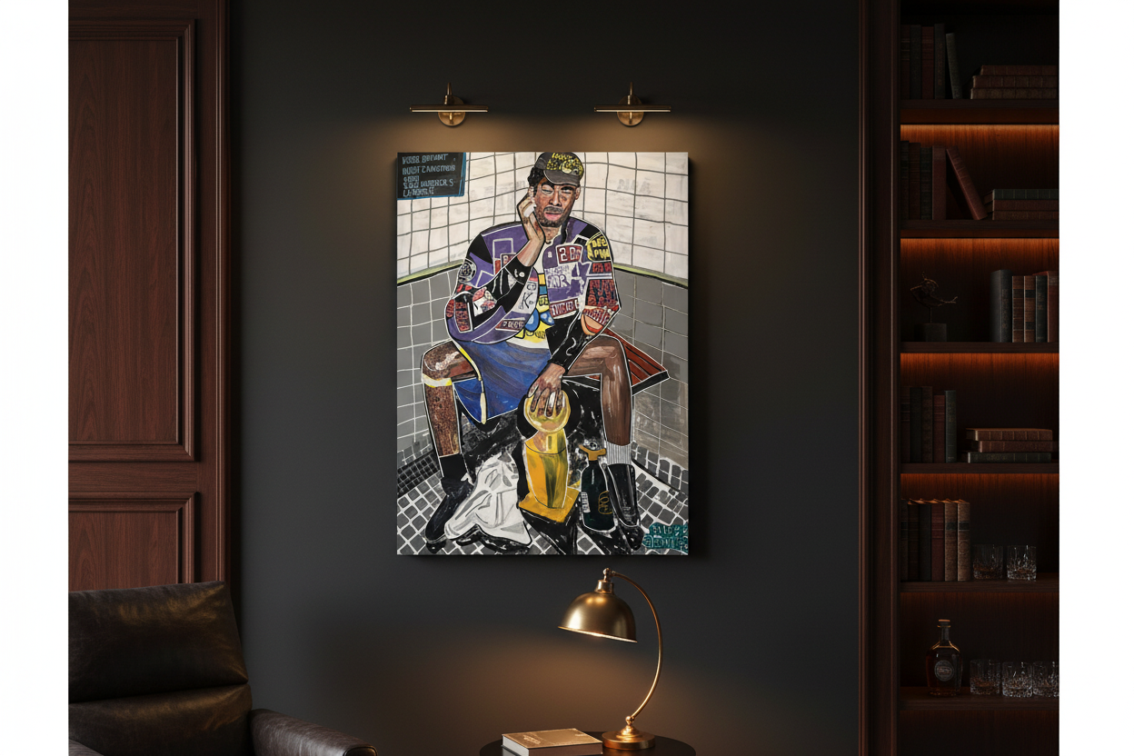 Kobe Bryant Art Canvas Skin