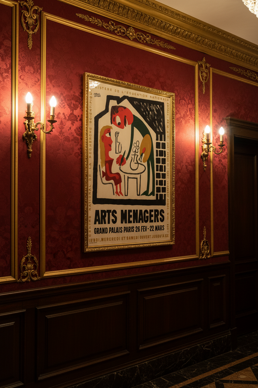 ARTS MENAGERS Art Deco Wall Print
