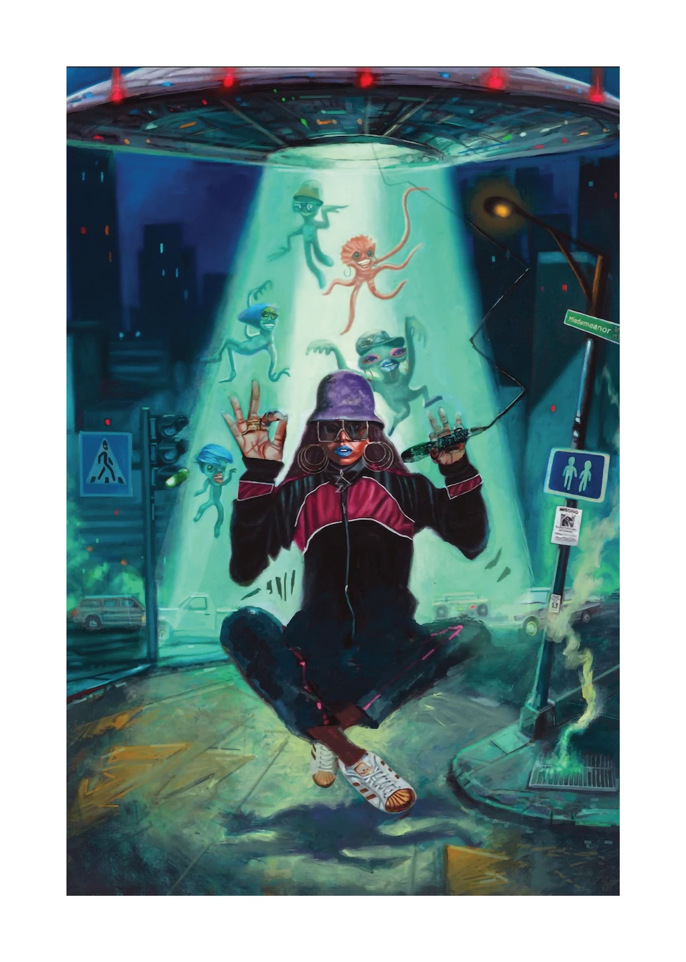 Mary J Blige Art Canvas Skin