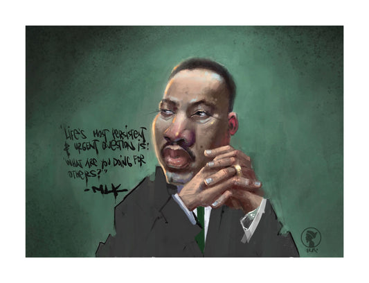 Martin Luther King Art Canvas Skin