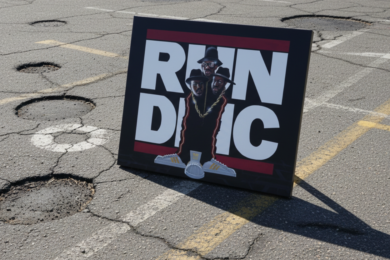 Run DMC Art Canvas Skin