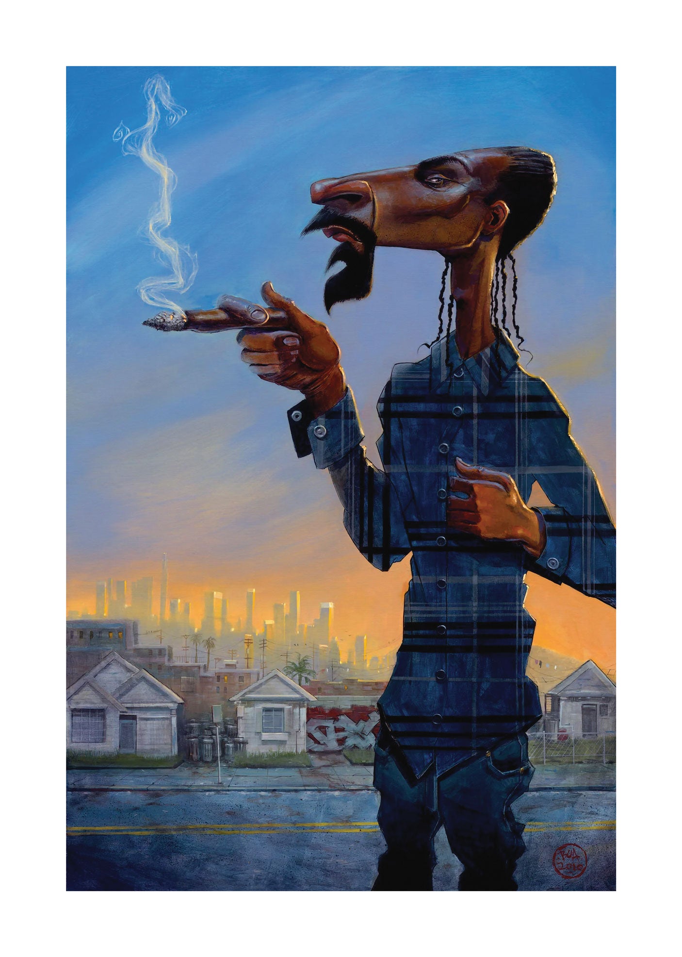 Snoop Doggy Dog Art Canvas Skin