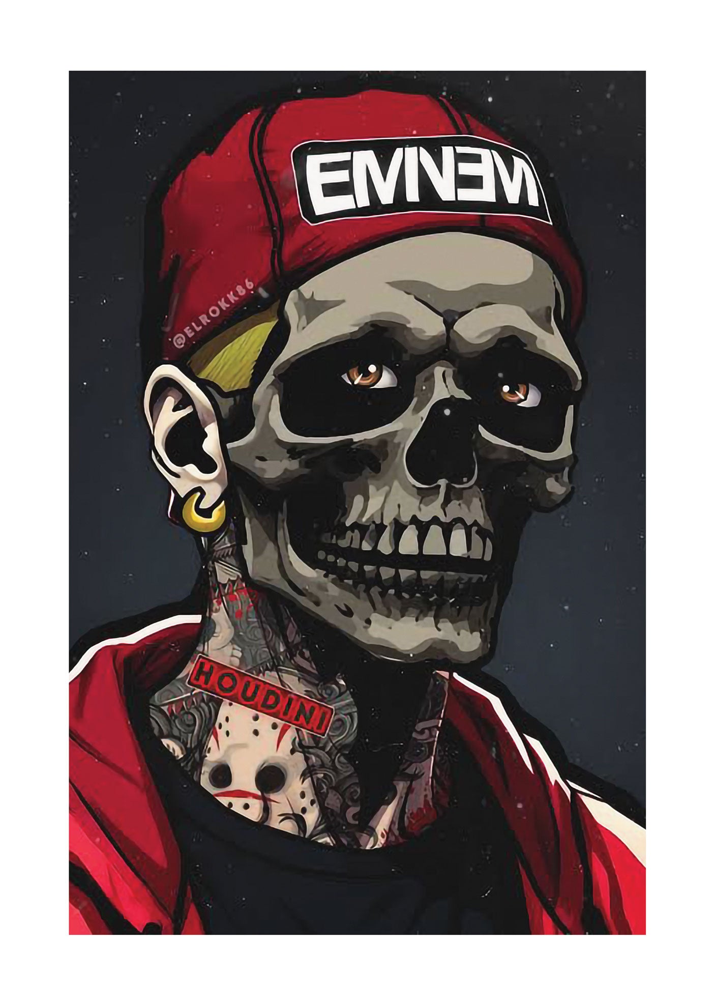 Eminem Art Canvas Skin
