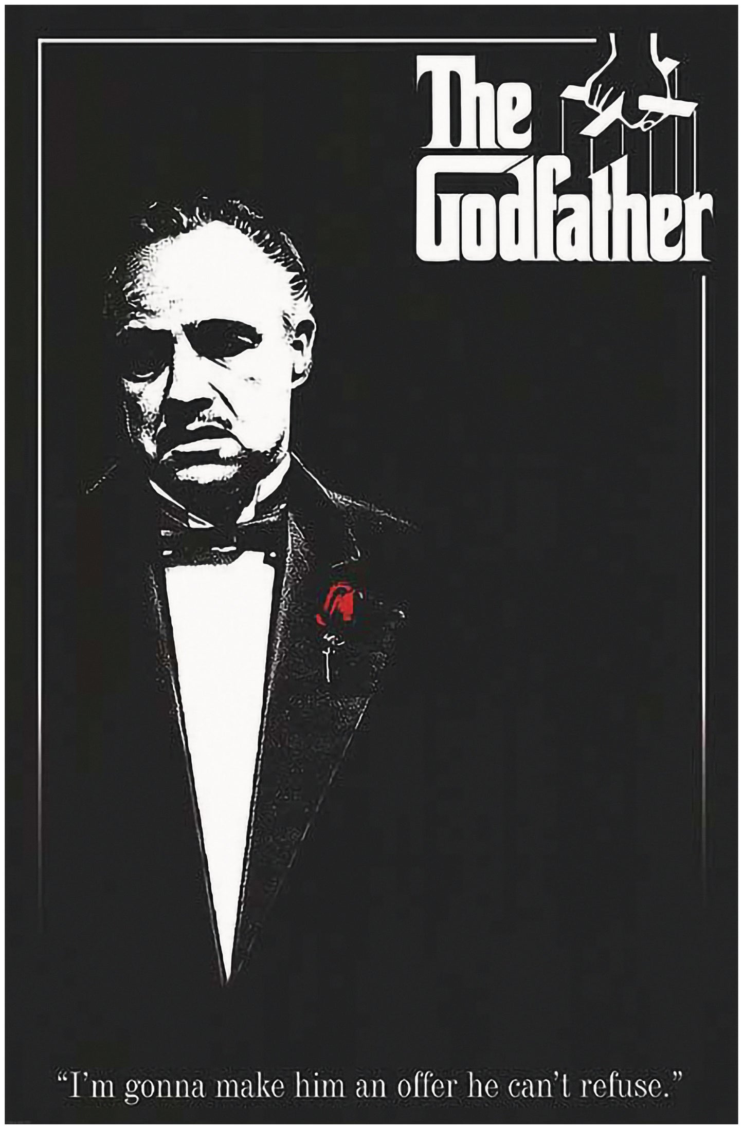 The Godfather Man Cave Collection Wall Print
