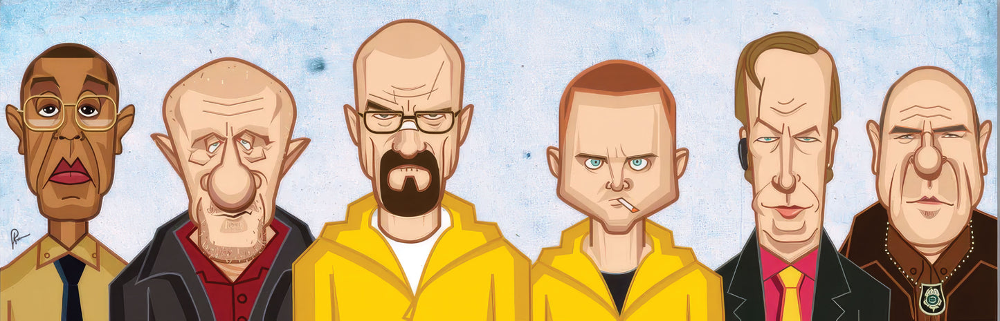 Breaking Bad Art Canvas Skin