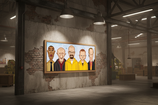 Breaking Bad Art Canvas Skin