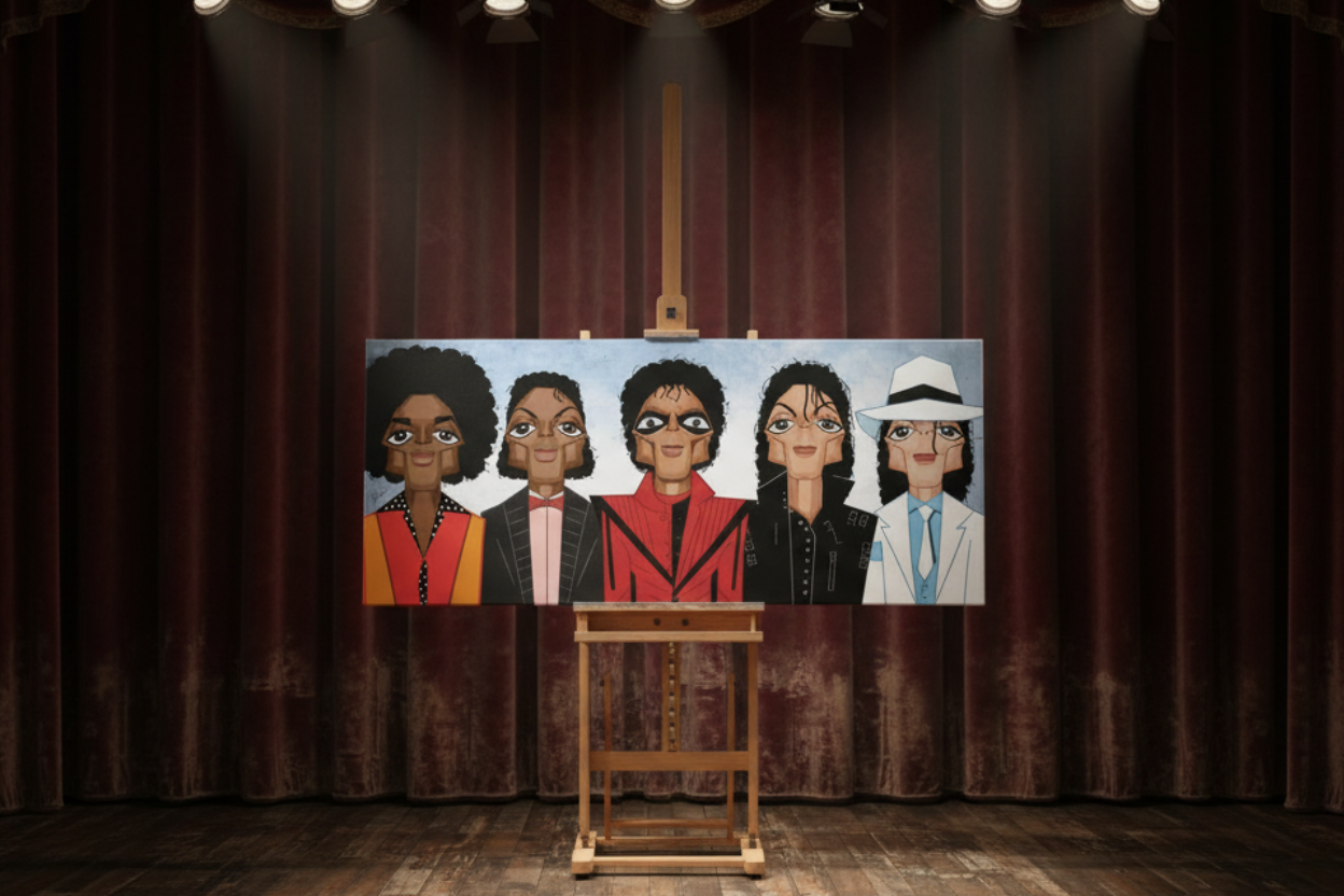 Michael Jackson Art Canvas Skin
