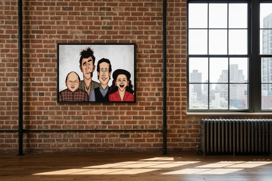 Seinfield Art Canvas Skin