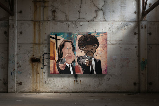 Pulp Fiction Art Canvas Skin