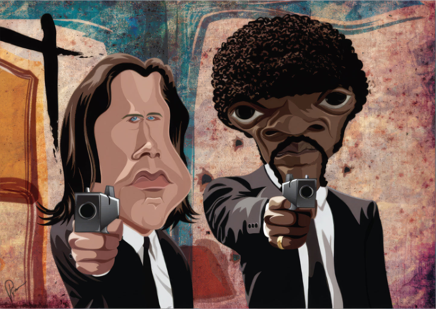 Pulp Fiction Art Canvas Skin