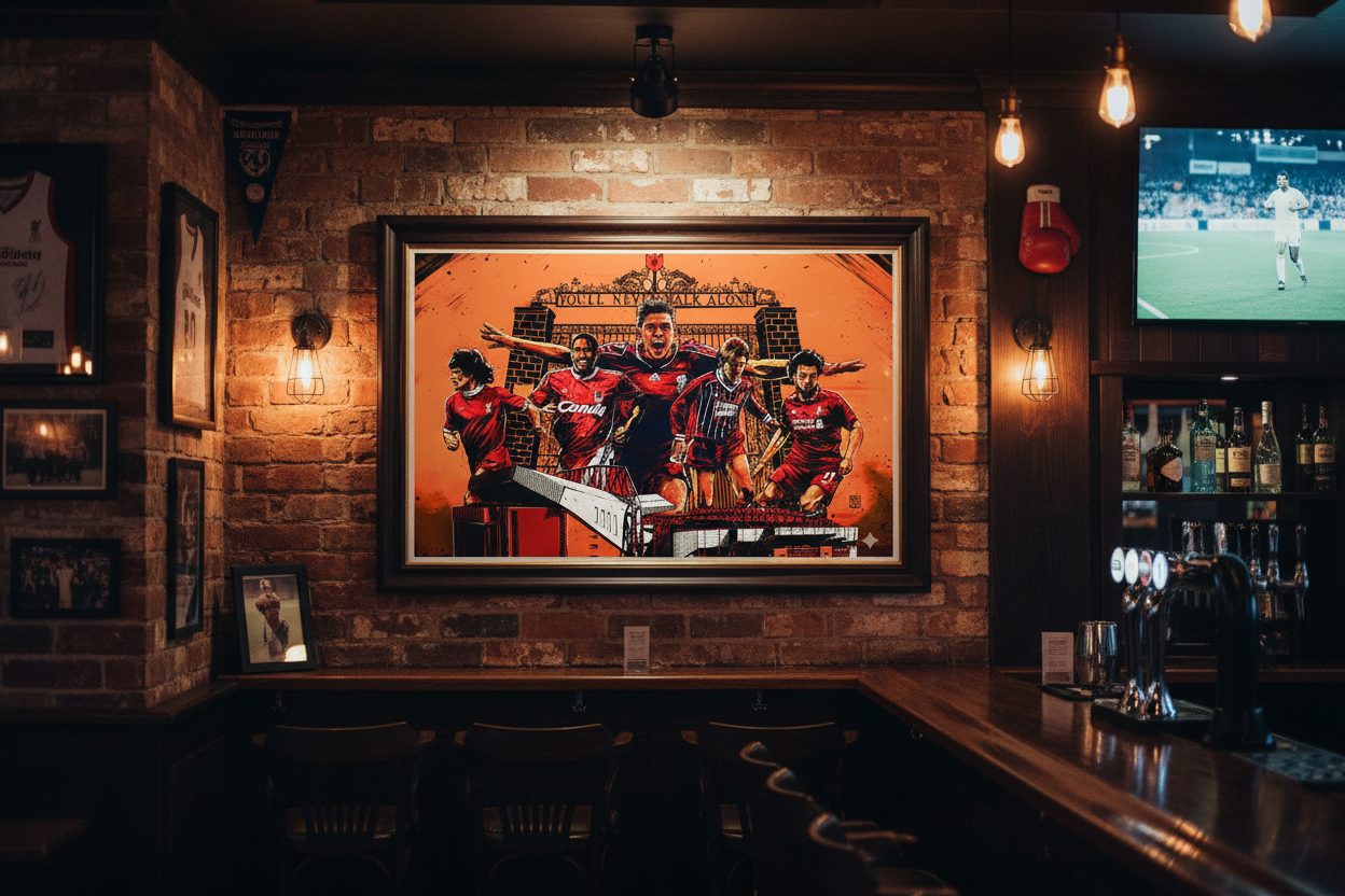 You'll Never Walk Alone Man Cave Collection Wall Print