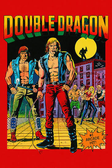 Double Dragon Game Poster