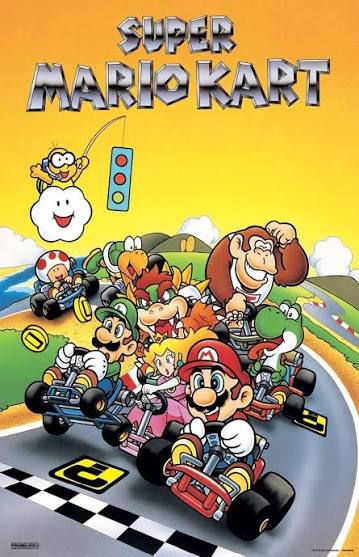 Super Mario Kart Poster