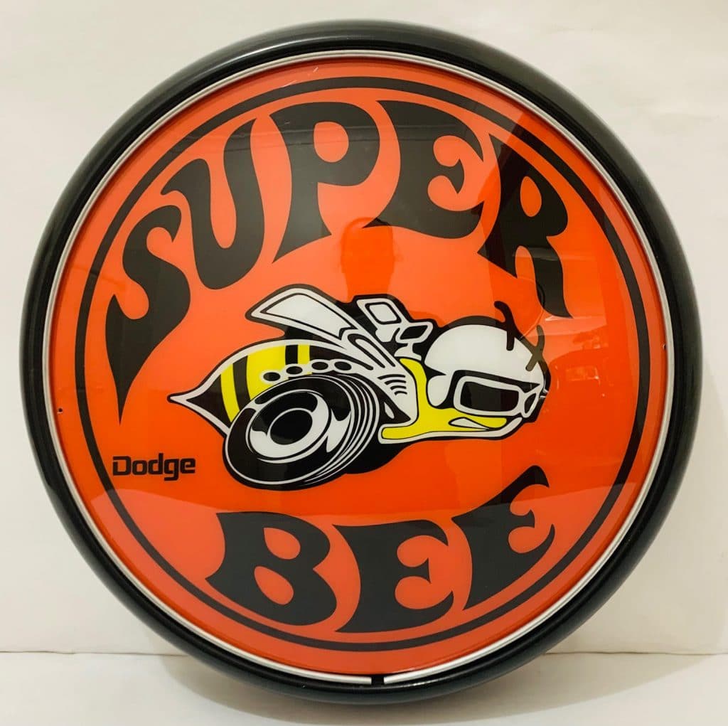 Plastic Wall Mount Dodge Super Bee