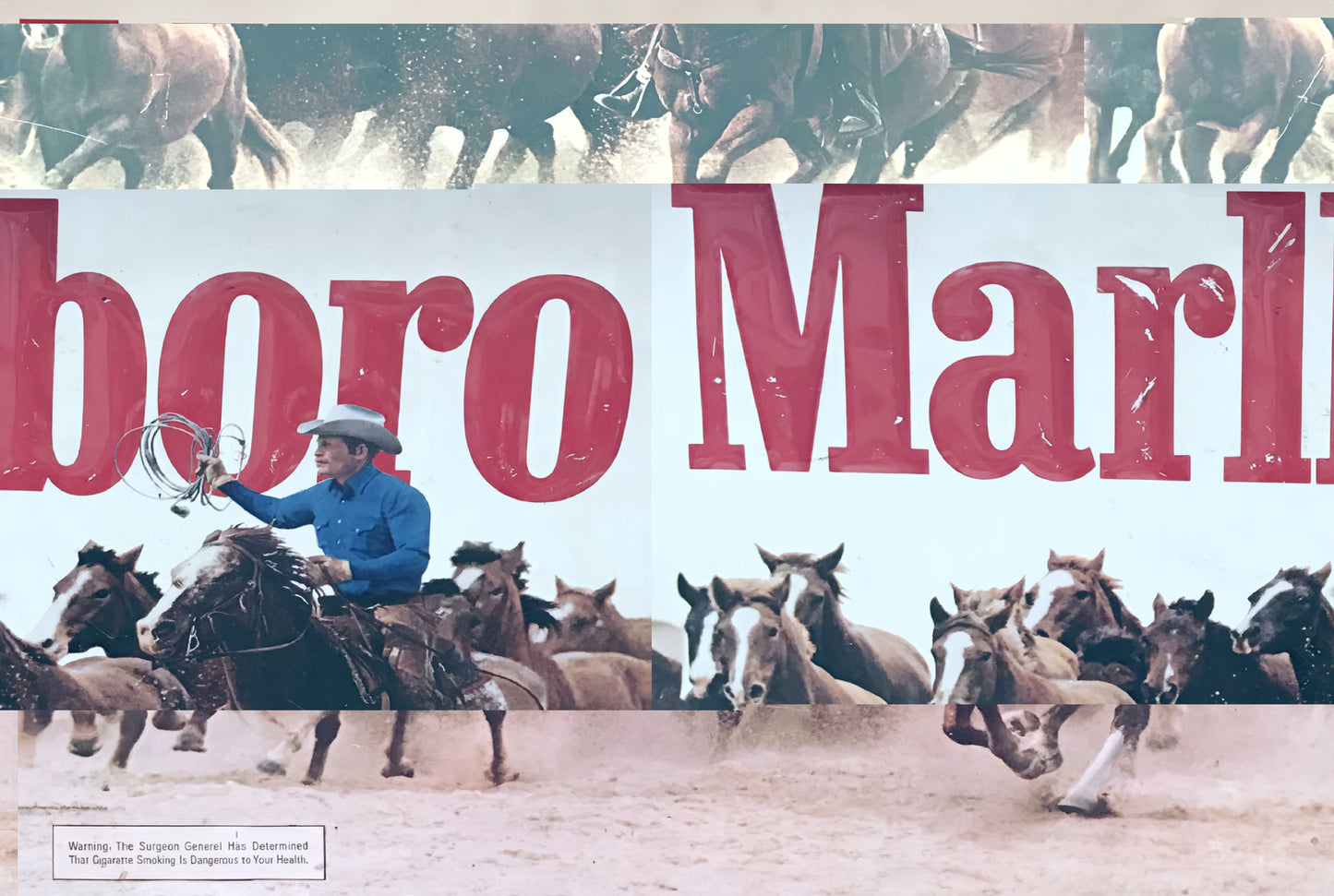 Marlboro Horses Metal Signs