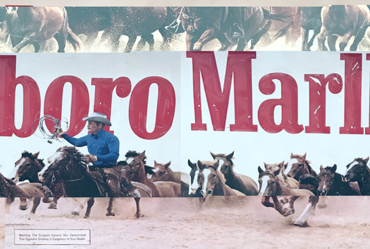 Marlboro Horses Metal Signs