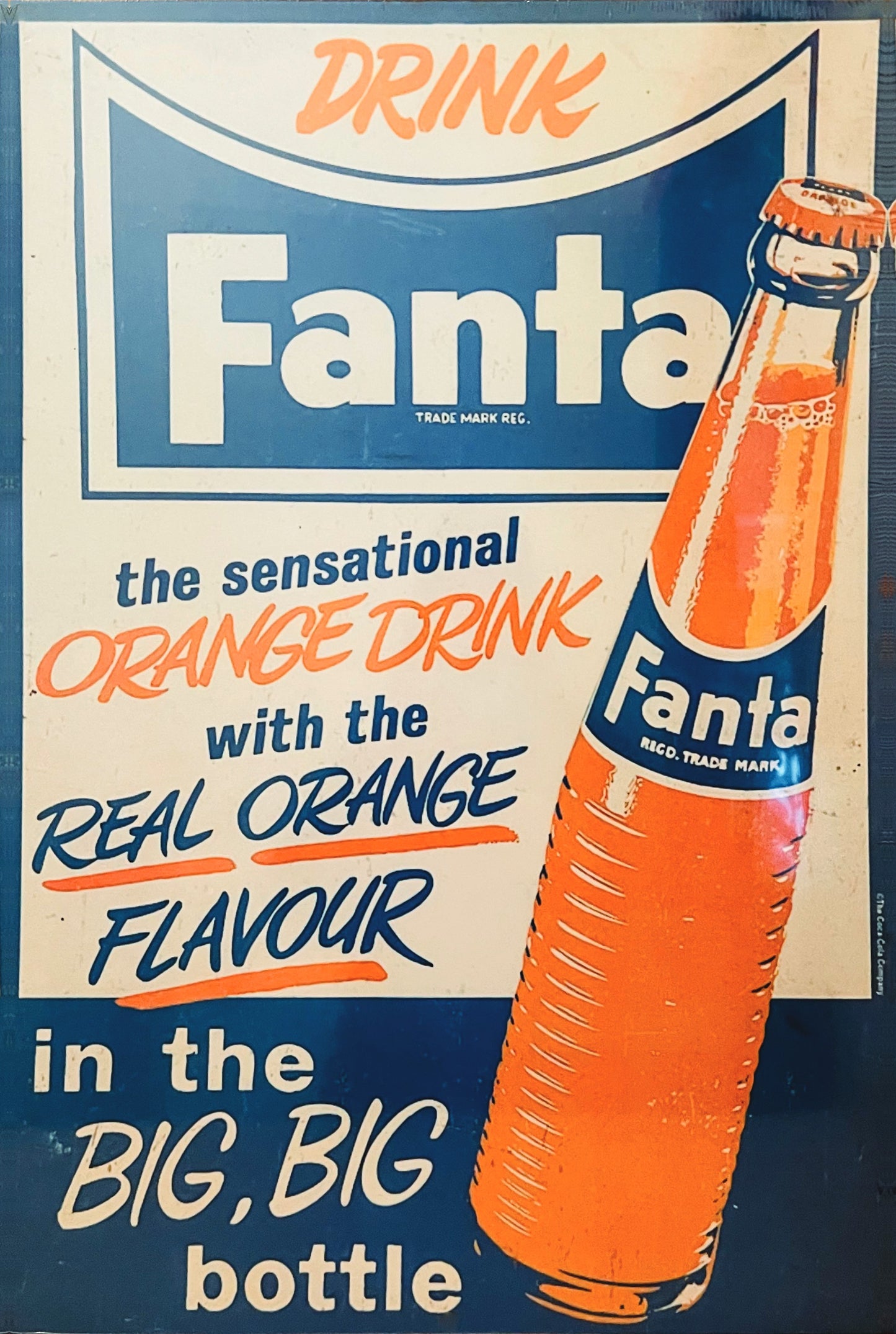 Fanta Metal Signs