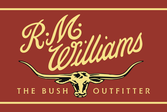 R.M. Williams Metal Sign