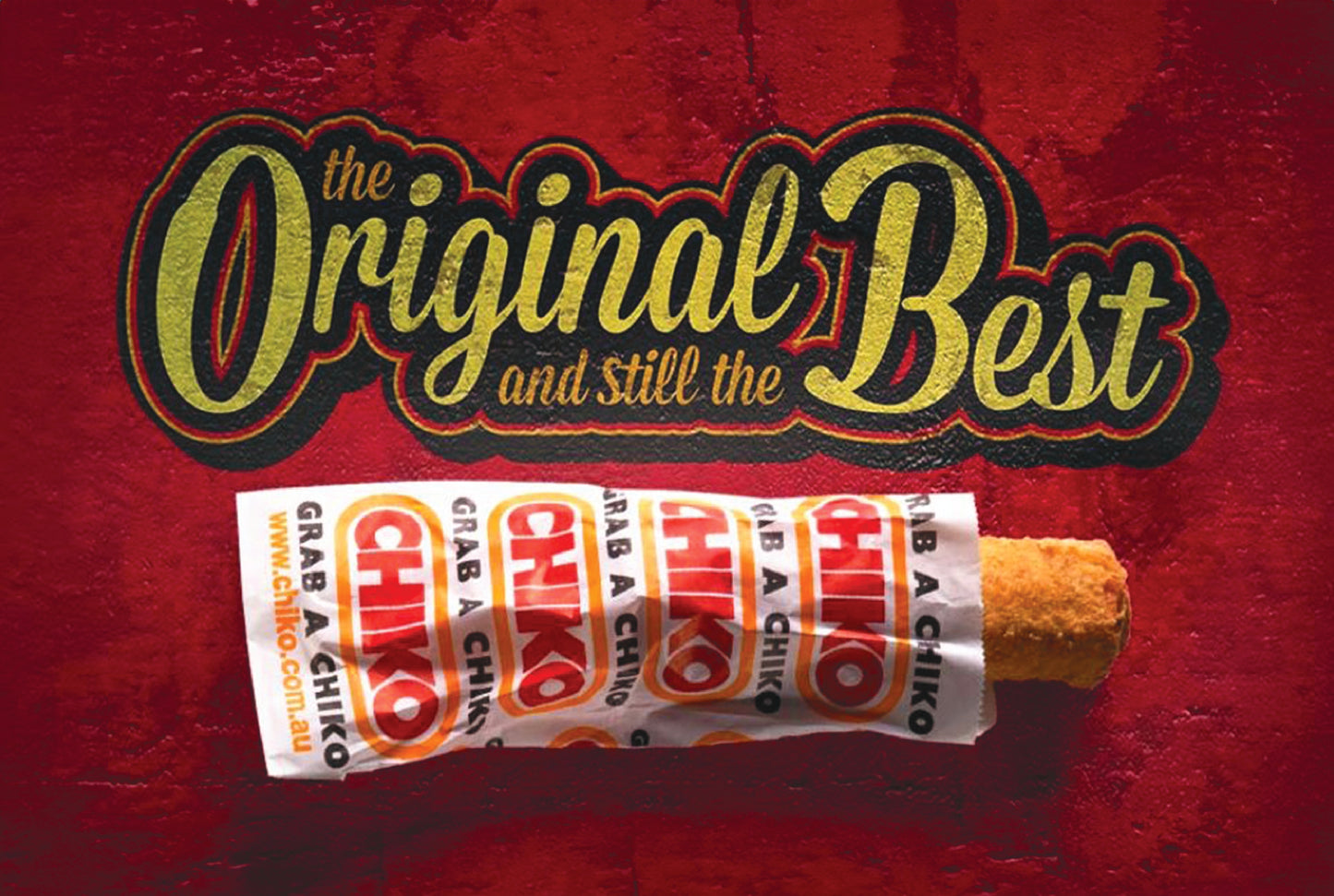 Original and the Best Chiko Metal Sign