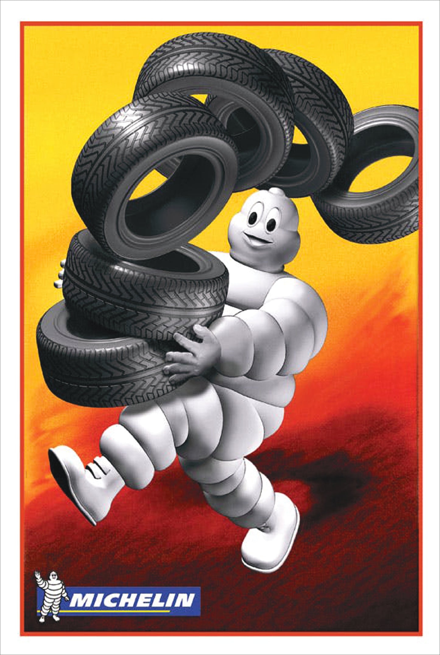 Michelin Tyres Metal Signs