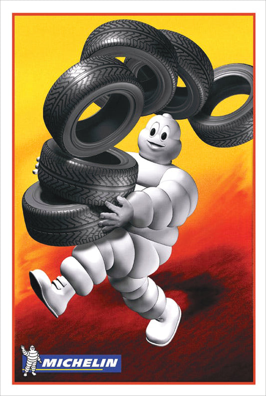 Michelin Tyres Metal Signs