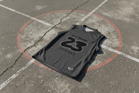 Old Skool unisex basketball jersey