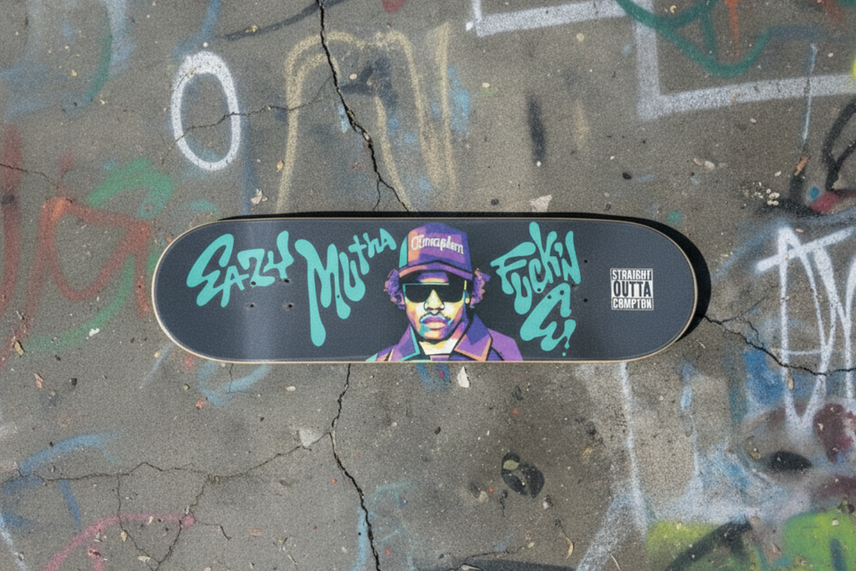Easy E Skateboard Wall Decor