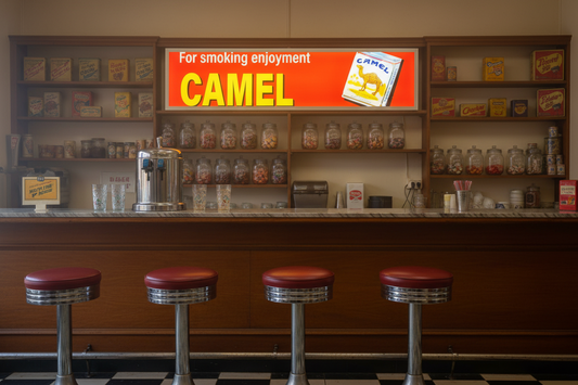 Camel LED Sign