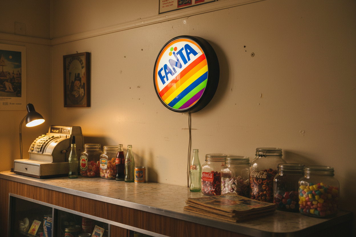 Plastic Wall Mount Fanta