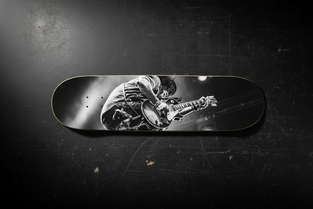 Slash Guns N Roses Skateboard Wall Decor